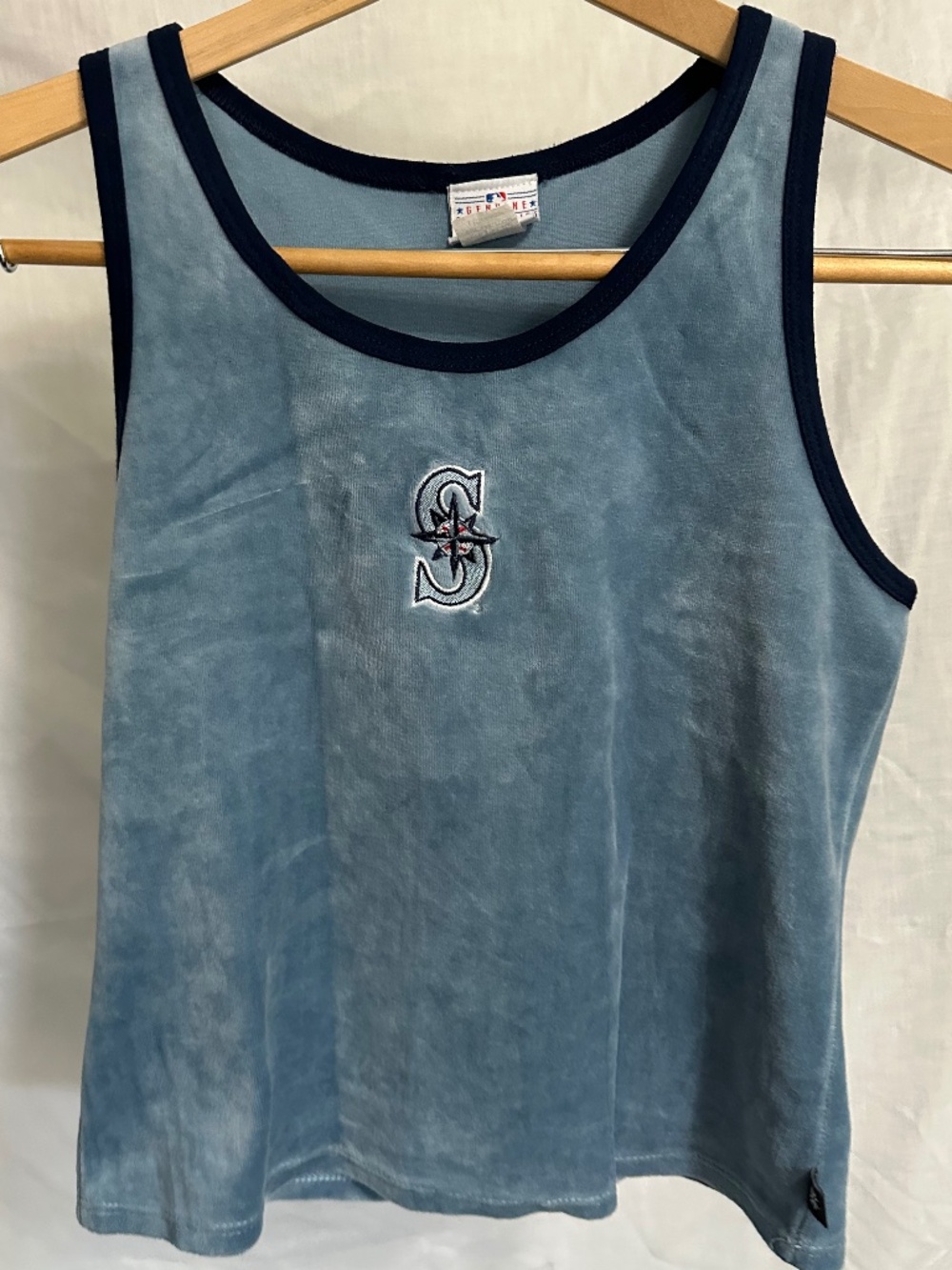 Seattle Mariners Genuine Merchandise by Sun & Ocean Women’s Velour Tank Top